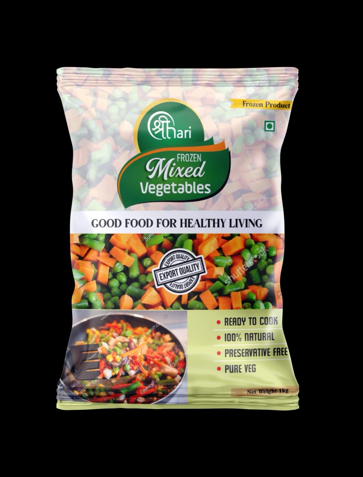 Frozen Mixed Vegetables 1kg