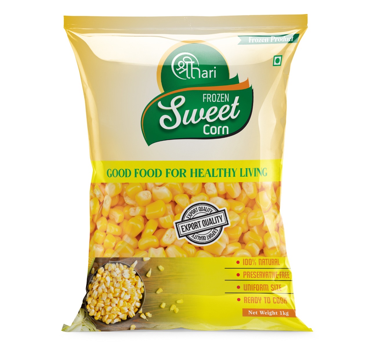 Frozen Sweet Corn 1kg